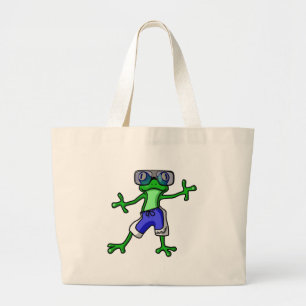 Grand Tote Bag Grenouille d'été