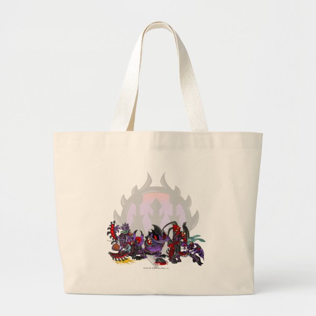 Grand Tote Bag Groupe de citadelle de Darigan d'équipe (Devant)