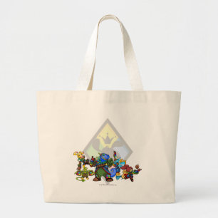 Grand Tote Bag Groupe d'île de Roo d'équipe