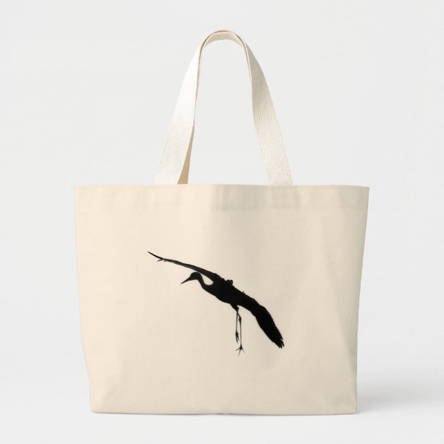 Grand Tote Bag Grue de Sandhill (Devant)