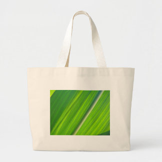 Grand Tote Bag Grünes Maisblattdesign