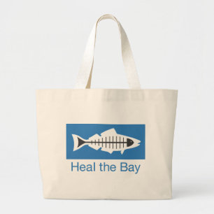 Grand Tote Bag Guérissez le butin de baie