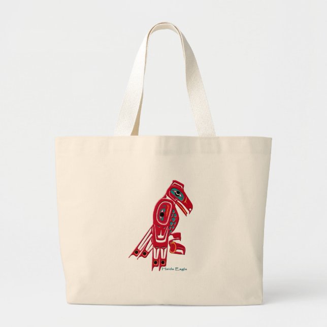 Grand Tote Bag HAIDA EAGLE Collection (Devant)