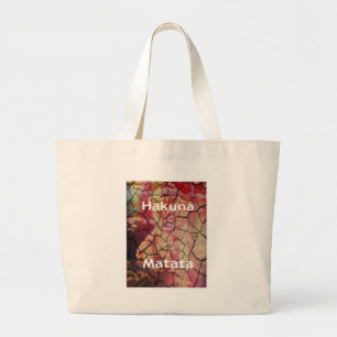 Grand Tote Bag Hakuna Matata Lion Cub Design