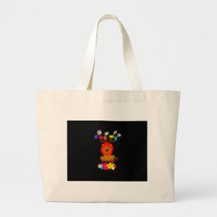 Grand Tote Bag Hakuna Matata mignon petit lion roi