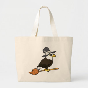 Grand Tote Bag Halloween Bald Eagle