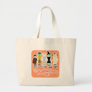 Grand Tote Bag Halloweenies Junior Cartoon Caractères Halloween