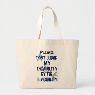 Grand Tote Bag Handicap/INvisibilité
