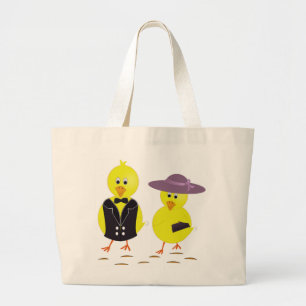 GRAND TOTE BAG "HAPPY EASTER" CHICS