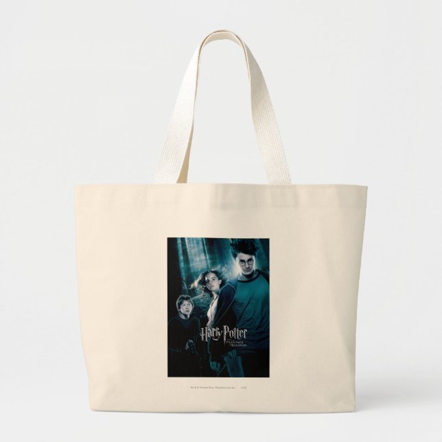 Grand Tote Bag Harry Potter Ron Hermione En Forêt (Devant)