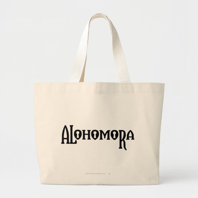 Grand Tote Bag Harry Potter Spell | Alohomora (Devant)
