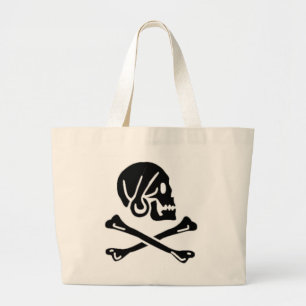 Grand Tote Bag Henry chaque drapeau de pirate authentique