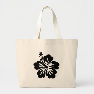 Grand Tote Bag Hibiscus silhouette