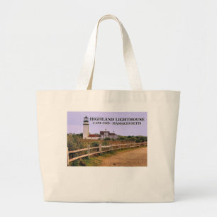Grand Tote Bag Highland Lighthouse, cape Cod, Massachusetts