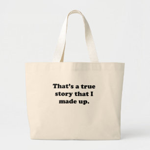 Grand Tote Bag Histoire vraie