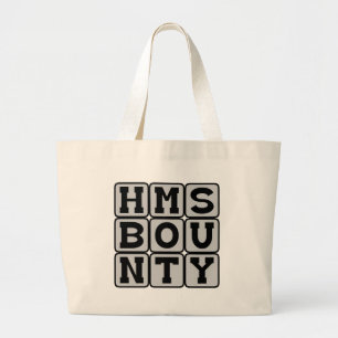 Grand Tote Bag HMS Bounty, Literary Ship