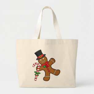 Grand Tote Bag Homme de pain d'épice