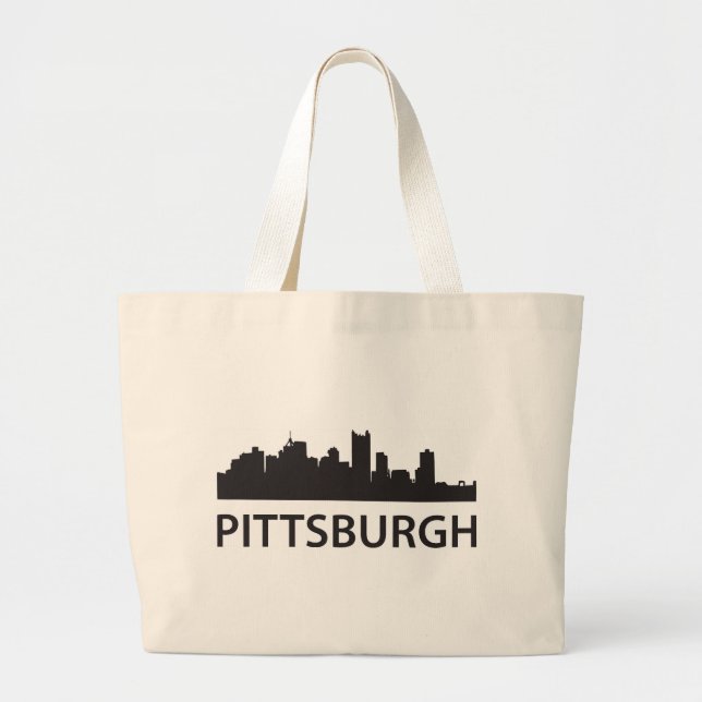 Grand Tote Bag Horizon de Pittsburgh (Devant)