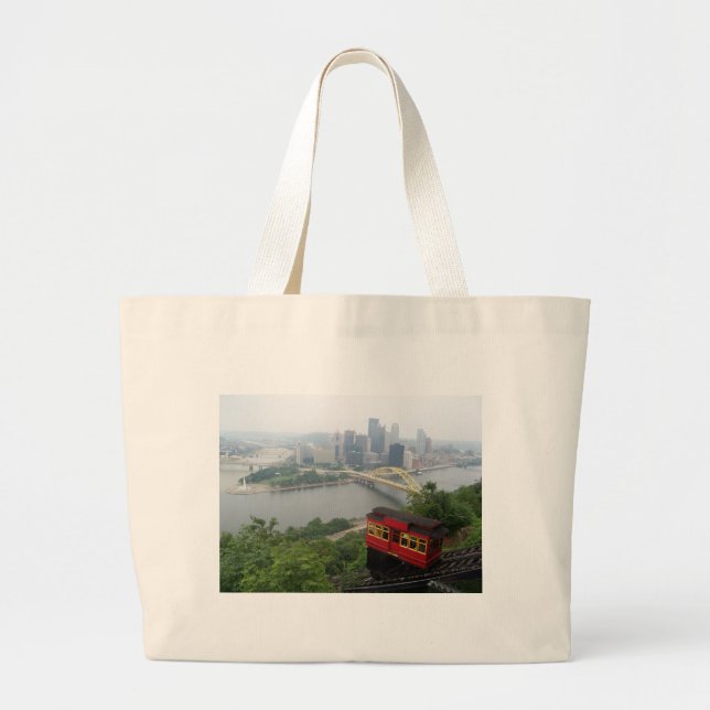 Grand Tote Bag Horizon de Pittsburgh (Devant)