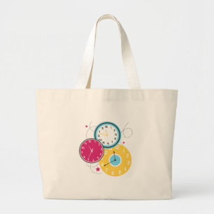 Grand Tote Bag Horloges