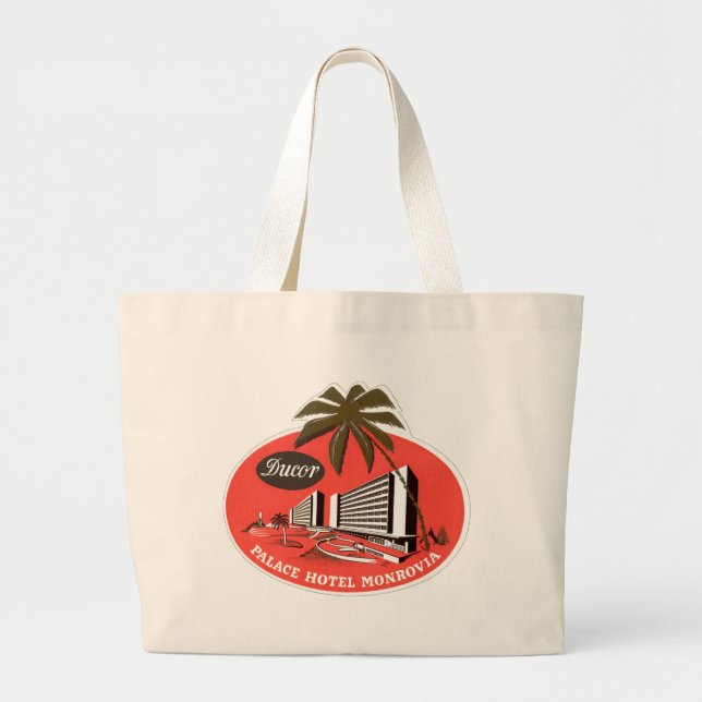 Grand Tote Bag Hôtel Ducor Palace Monrovia (Devant)