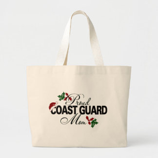 Grand Tote Bag Houx fier de maman de la garde côtière