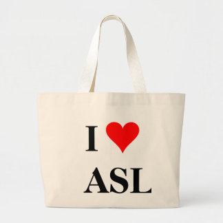 Grand Tote Bag I (coeur) ASL