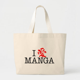 Grand Tote Bag I Love Manga
