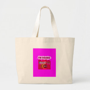 Grand Tote Bag I Miss You I