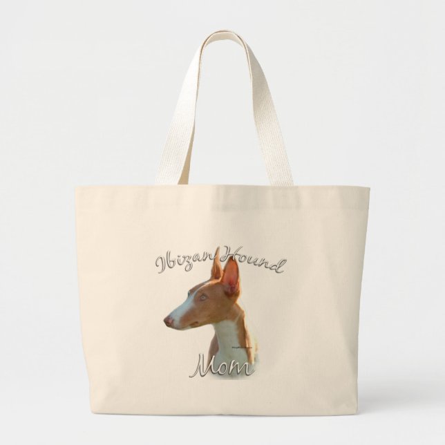 Grand Tote Bag Ibizan Hound Maman 2 (Devant)