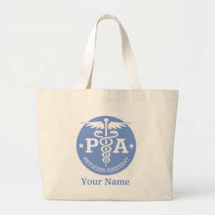 Grand Tote Bag Idées de cadeau du caducée PA2