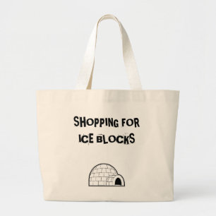 Grand Tote Bag igloo 1, BLOCS de ACHAT de FORICE