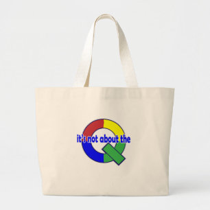 Grand Tote Bag Il n'est pas au sujet du Q