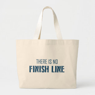 Grand Tote Bag Il N'Y A Pas De Ligne De Fin