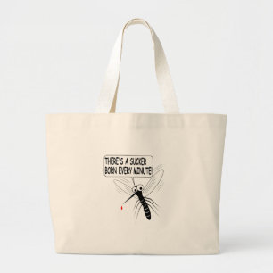 Grand Tote Bag Il y a un pompier né chaque minute