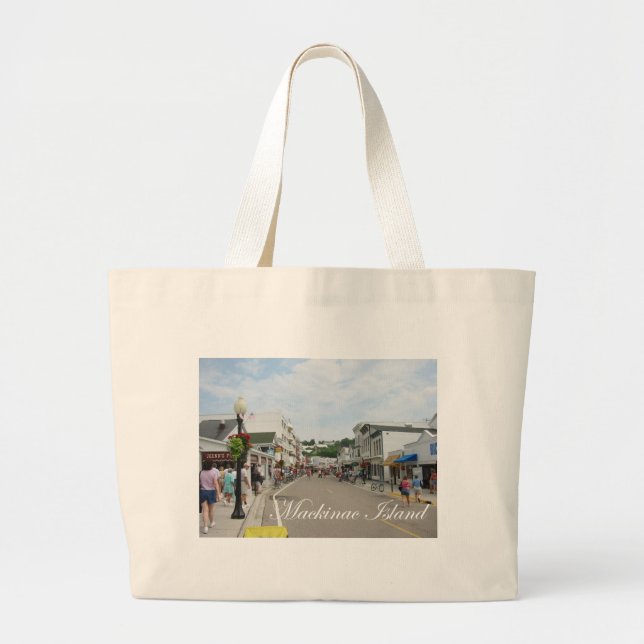 Grand Tote Bag Île de Mackinac (Devant)