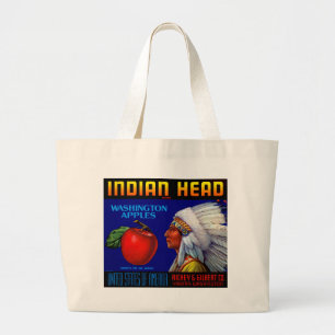 Grand Tote Bag Indian Head Washington Apples