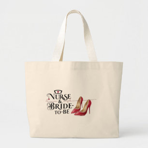 Grand Tote Bag Infirmière et future épouse