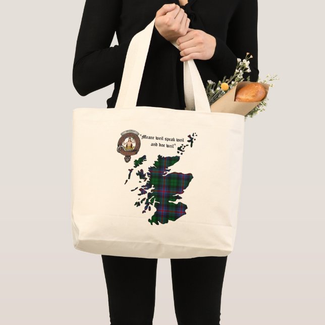 Grand Tote Bag Insigne du clan Urquhart Jumbo Fourre-tout (Devant (produit))