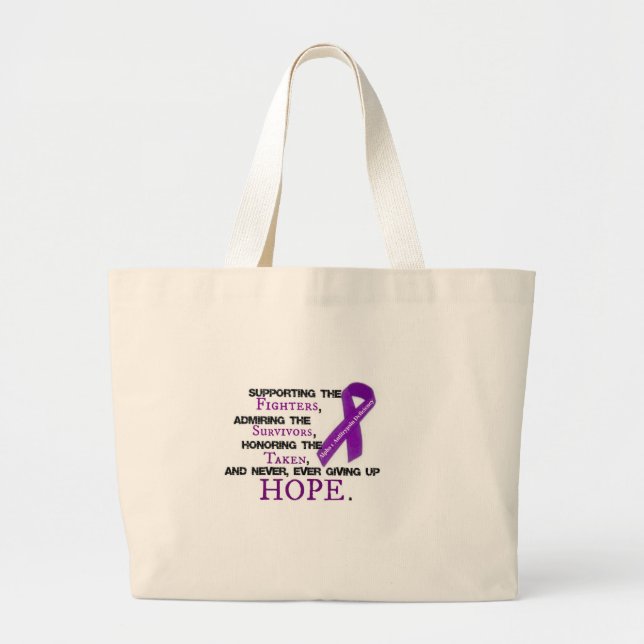 Grand Tote Bag insuffisance fourre-tout de álpha-1-antitrypsine (Devant)