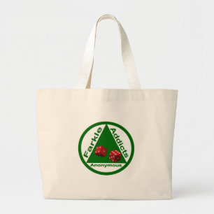 Grand Tote Bag Intoxiqués de Farkle anonymes