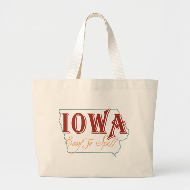 Grand Tote Bag Iowa (Devant)