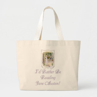 Grand Tote Bag IRBR Jane Austen ! Fourre-tout enorme naturel