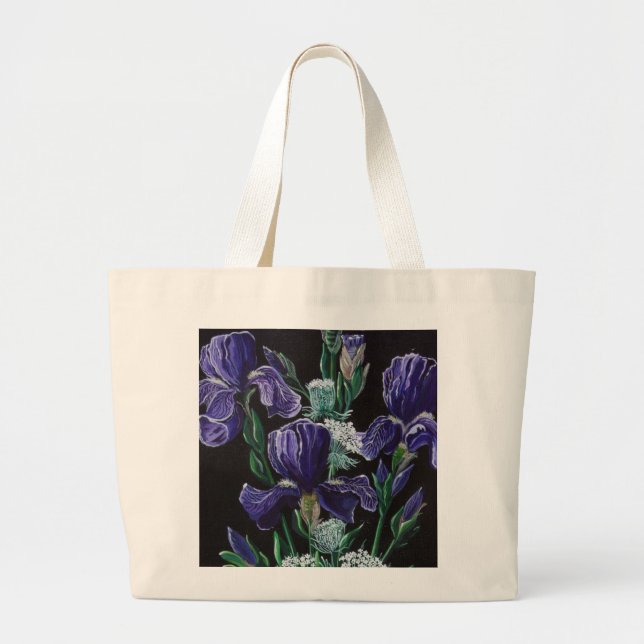 Grand Tote Bag Iris (Devant)