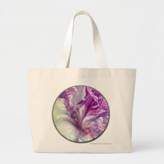 Grand Tote Bag Iris et Bois magique
