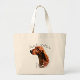 Grand Tote Bag Irish Setter Dad 2