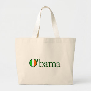 Grand Tote Bag Irlandais d'Obama
