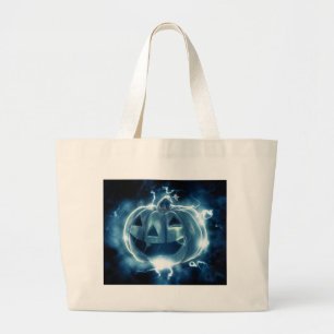 Grand Tote Bag Jack-o-lanterne éffrayant