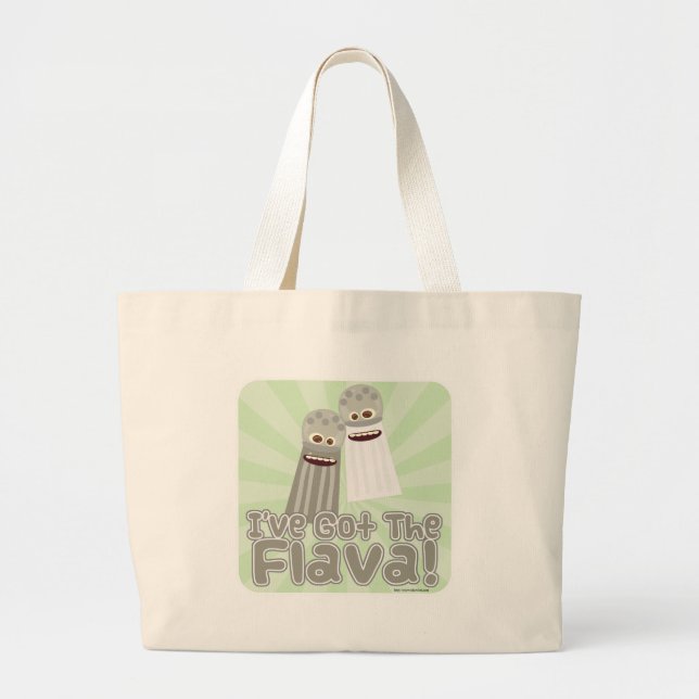 Grand Tote Bag J'ai la Flava ! (Devant)