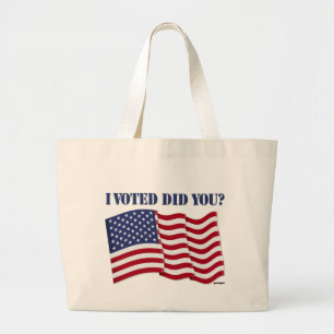 GRAND TOTE BAG J'AI VOTÉ, VOUS AVEZ VOTÉ ?